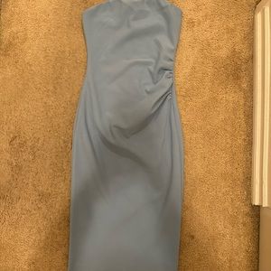Petal & Pup Light Blue Strapless Dress